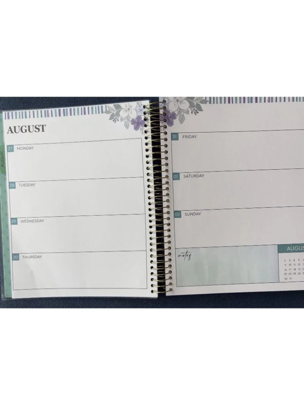 Planner 17 Month 2026-27 DRAGONFLY Month Day Week Organizer Calendar 9